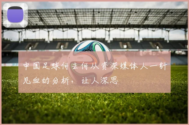 中国足球何去何从资深媒体人一针见血的分析，让人深思